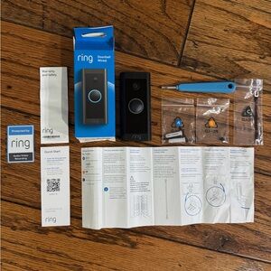 Ring Wired Doorbell Kit with Installation Tool